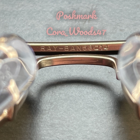 RayBan Aviator Gradient Brown RB3025 Gold Frame 58 / 62 Unisex New - Picture 7 of 16